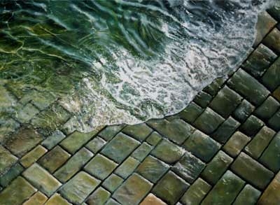 Eau 2 - 1993 Huile sur toile